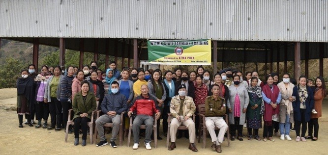 Officials and participants during the one-day within state training held on January 18. (Photo Courtesy: ATMA Phek) 